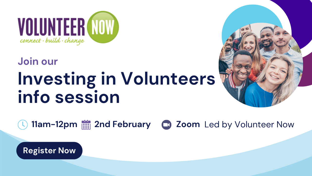 Online info session: Investing in Volunteers (2 February 2023)