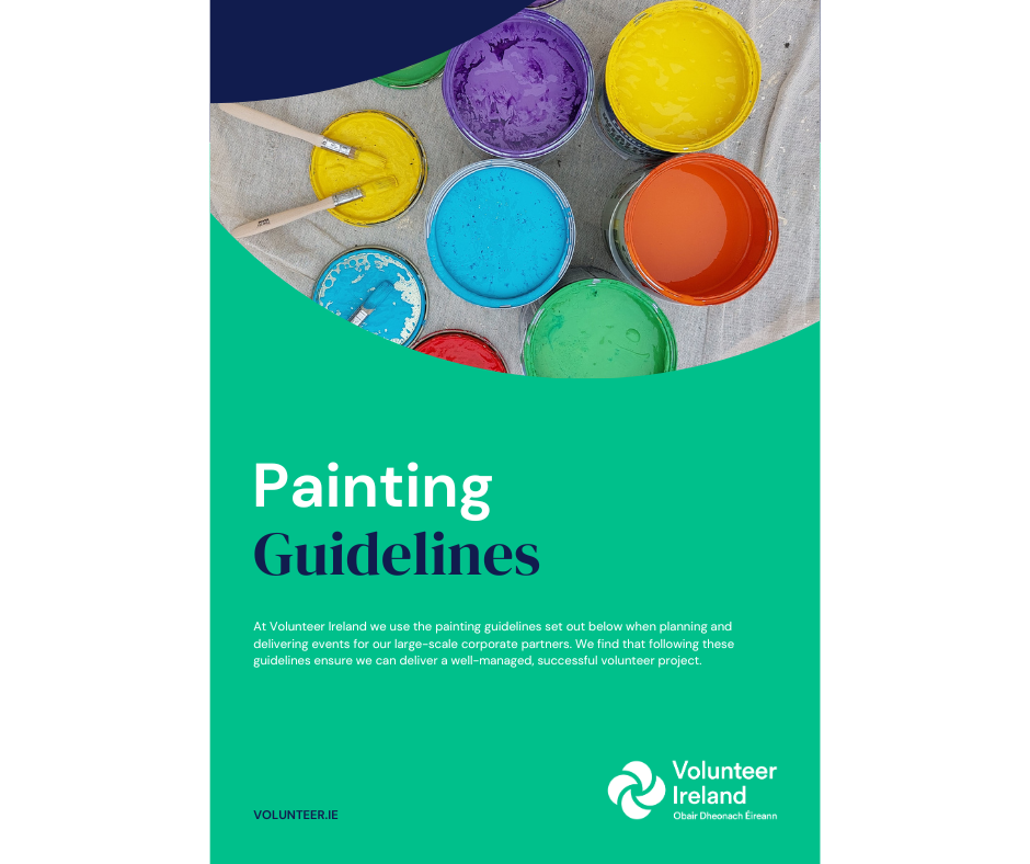 Employee Volunteer Day – Painting Guidelines