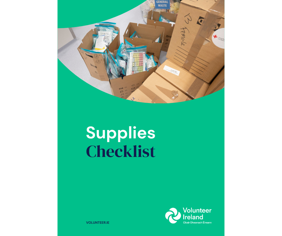 Supplies Checklist